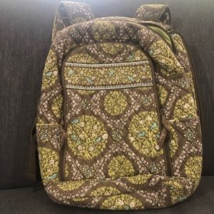Vera Bradley backpack with laptop sleeve.